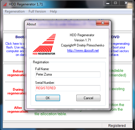 hdd regenerator 2011 software crack tools